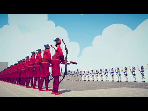 50x FIREWORK ARCHERS vs 50x EVERY RANGED UNITS - Totally Accurate Battle Simulator