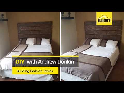 How To Make A Bedside Table - Easy DIY