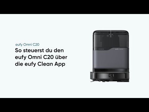 eufy Omni C20: So steuerst du den eufy Omni C20 über die eufy Clean App