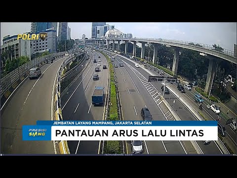 NTMC POLRI - PANTAUAN ARUS LALU LINTAS SIANG 09/07/25