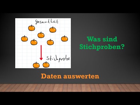 Daten auswerten - Was sind Stichproben? | Mathe einfach erklärt!
