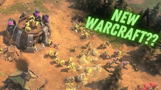 A New Warcraft Style RTS is Out? The Scouring: Orcs Vs Humans HALLOWEEN Cast!