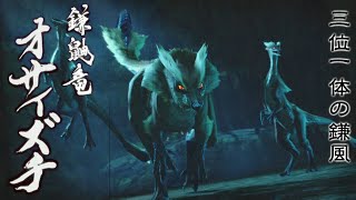 【MHRise】上位クエスト 太刀 オサイズチ：取り巻くつむじ風「モンハンライズ」