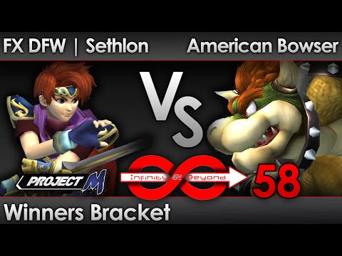 IaB! 58 PM - FX DFW | Sethlon (Roy) vs American Bowser (Bowser) - Winners Bracket
