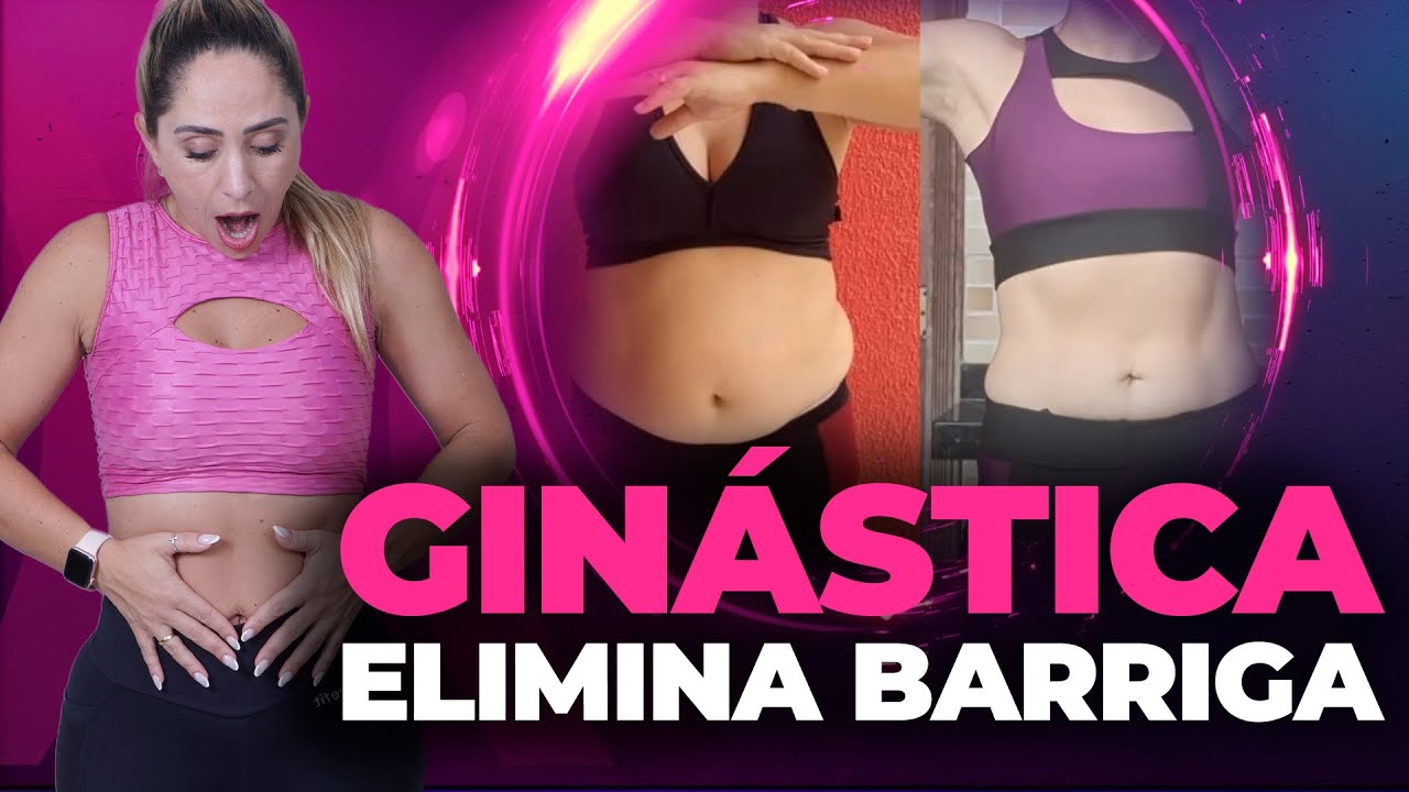 GINÁSTICA de 5 MINUTOS para PERDER BARRIGA em CASA
