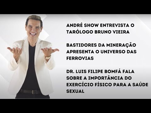 Assista ao Programa André Show exibido neste sábado na Band Minas