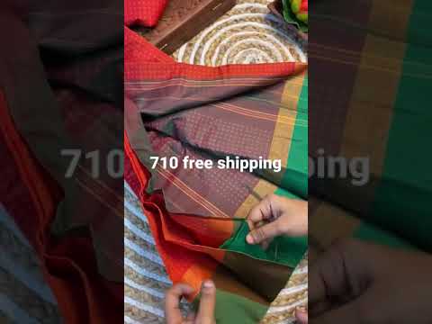 @ wow price with weaving work Arani silk cotton saree 710 free shipping