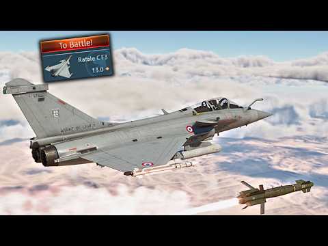 🇨🇵French: Top Tier Combo | Rafale C F3 & Leclerc AZUR MBT | Ground Battles | War Thunder