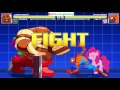 Spider Man And Pinkie Pie VS The Juggernaut And Green Goblin In A MUGEN Match Battle Fight