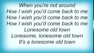 Sting - It&#39;s A Lonesome Old Town Lyrics