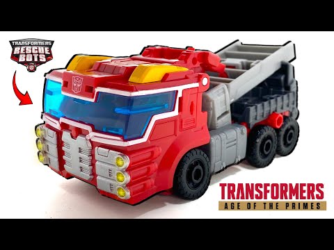 The WORST Figure Of 2025… Transformers AGE OF THE PRIMES Voyager Class RESCUE BOTS HEATWAVE Review!