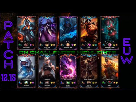 EUW Challenger Match #504 Highlights Patch 12.15