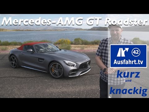 2017 Mercedes-AMG GT Roadster (R190) - Ausfahrt.tv kurz und knackig