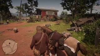 Red Dead Redemption 2 Get to Fence in Rhodes Study Pig