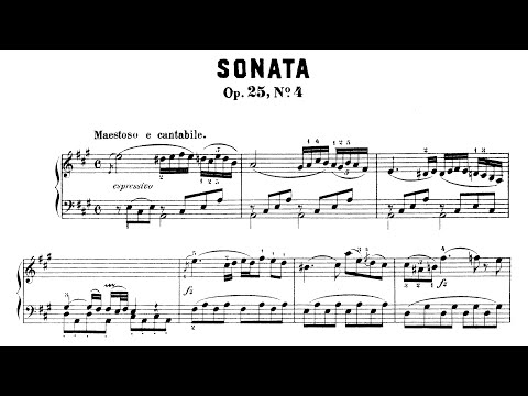 Muzio Clementi - Piano Sonata Op. 25 No. 4