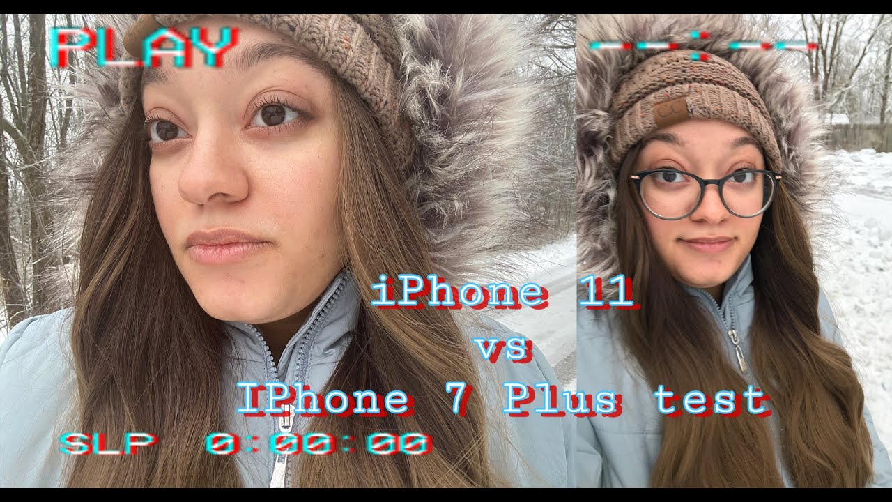 iphone 11 vs iPhone 7 plus video test