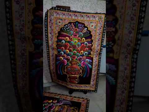 Handcrafted Marble Inlay Panel