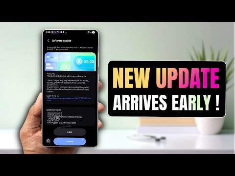 NEW UPDATE Arrives EARLY for Samsung Galaxy Phones !