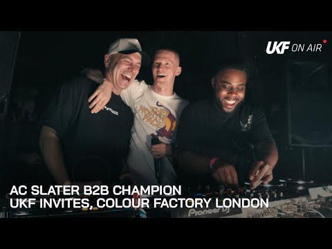 AC Slater B2B Champion - UKF Invites at Colour Factory, London