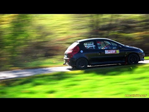 Krzysztof PRZYWARA / Magdalena GRABOWSKA - Peugeot 206 RC - Super Oes Zwiernik 20-10-2019