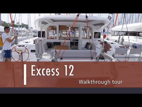 Visite du catamaran Excess 12 Visite du catamaran Excess 12