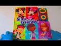 DISNEY Jr Sing With Friends Play A Song INTERACTIVE MP3 Kids Book