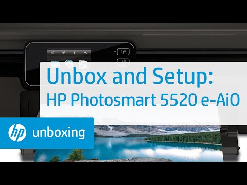 HP Photosmart 5524 e-All-in-One Printer Setup HP® Support