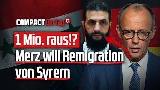 1 Mio. raus!? Merz will Remigration von Syrern💥