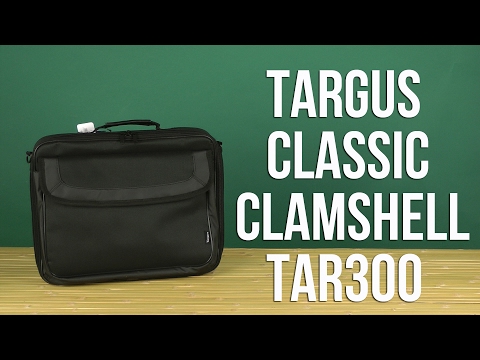 TARGUS 15,6" NEŠIAUSIAMOSIOS kompiuteris CLAMSHELL BLK video
