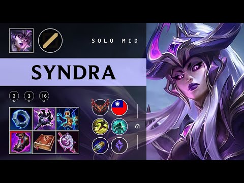 Syndra Mid vs Zoe - TW Grandmaster Patch 25.24