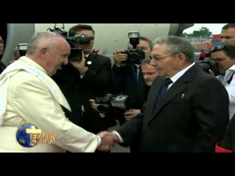 El Papa llega a Cuba