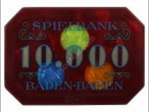 Jetons der Spielbank Baden-Baden von 1960 - 1963 Teil 4