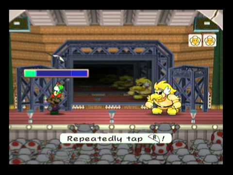 Paper Mario the Thousand-Year Door - Chapter 3 Boss #2 - Rawk Hawk (Remake)