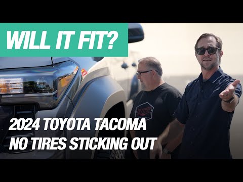 2024 Tacoma SR5 Best Tire Fitment