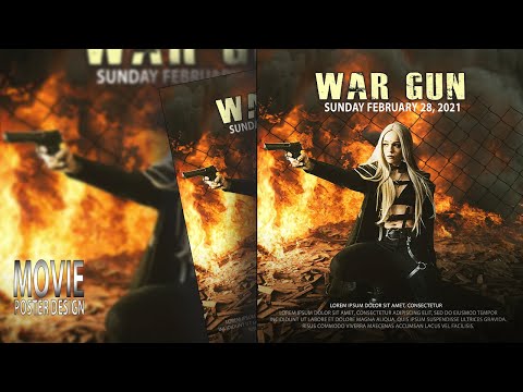 How to Design Poster in Photoshop cc