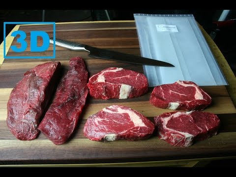 Fleischreifung im Reifebeutel - Dry Aging zuhause (3D Version)