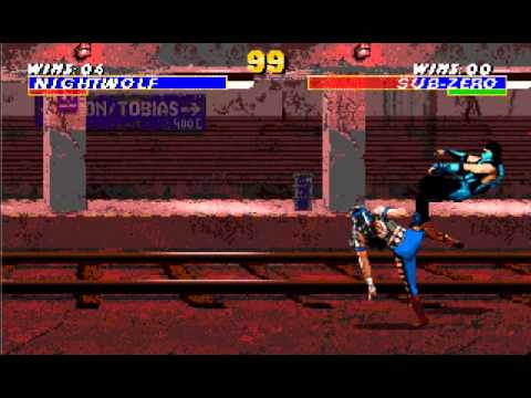 UMK 3 - NIGHTWOLF 100 DAMAGE