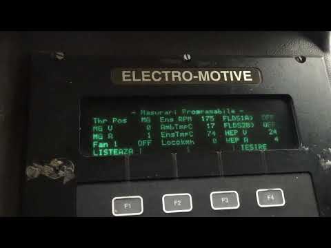 Pornire locomotiva EGM621 /EGM 621 startup