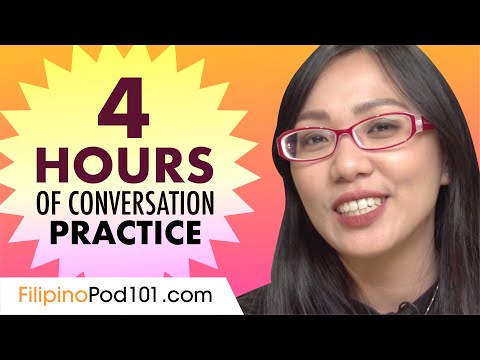 4 Hours of Filipino Conversation Practice - Improve Speaking Skills