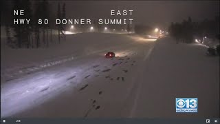 CHP Truckee announces chain controls on I-80 and SR-267