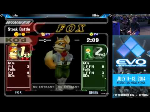 EVO 2014 SSBM Pools - Leffen vs HD Brian