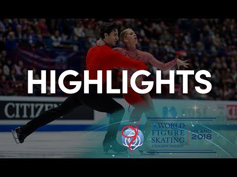 Ice Dance Short Dance Highlights - Milano 2018