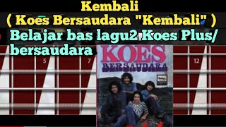 Download lagu Tutorial belajar bas lagu 'Kembali' ( Koes Bersaudara album 'Kembali' ) mp3