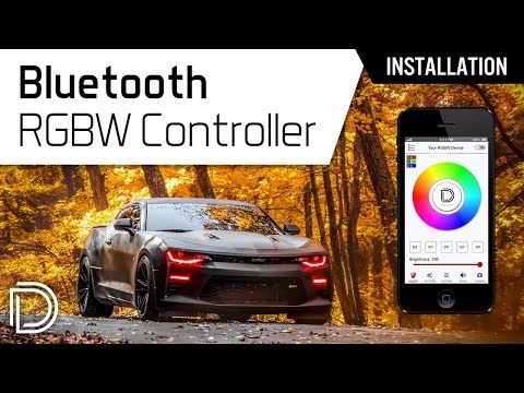 How to Install Diode Dynamics Bluetooth RGBW Controller with Existing RGBW Products