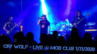 Answer With Metal - Cry Wolf Live @ Mod Club 1/31/2020