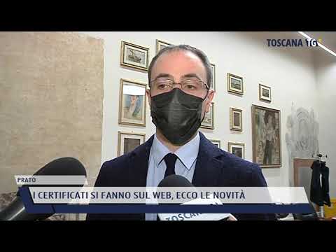 2021-11-15 PRATO - I CERTIFICATI SI FANNO SUL WEB, ECCO LE NOVITÀ