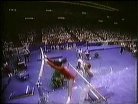Kelly Garrison-Steves - 1988 US Nationals Uneven Bars