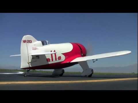 RC Gee Bee R2 crash landing and Tigercat crash  pilot got killed 2011 Oct Chino