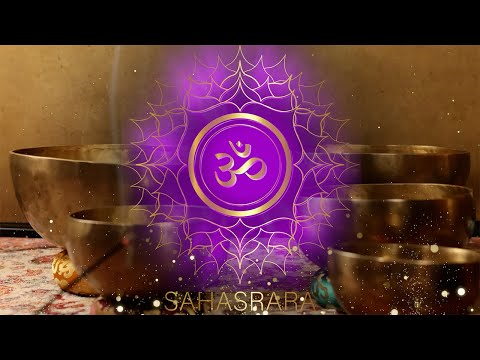 Crown Chakra Positive Energy, Frequency of God, 963Hz, Healing Frequency, Spiritual Connection