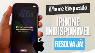 iPhone INDISPONÍVEL como resolver? Desbloquear iPhone Sem saber a Senha 🔥Compatível com iOS 26